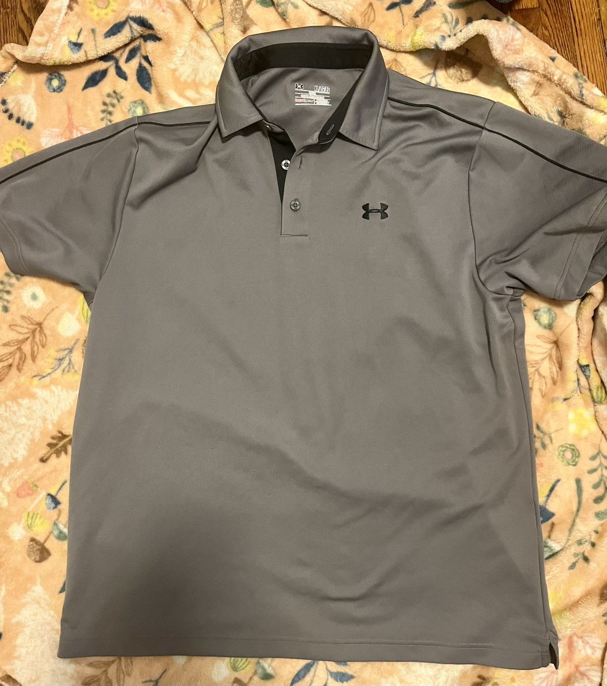 Under Armour Under Armor Grey Polo Size US XL / EU 56 / 4 - 1 Thumbnail