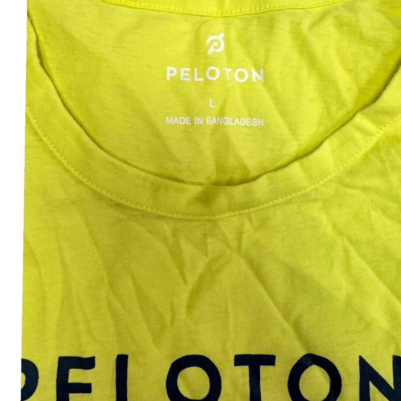 Vintage Peloton Yellow Studio Side Slit Muscle Tank Top Womens Size L Size L / US 10 / IT 46 - 4 Thumbnail