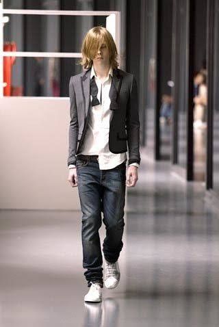 Dior × Hedi Slimane 2000s Denim Splater by Hedi Slimane Size US 28 / EU 44 - 3 Thumbnail