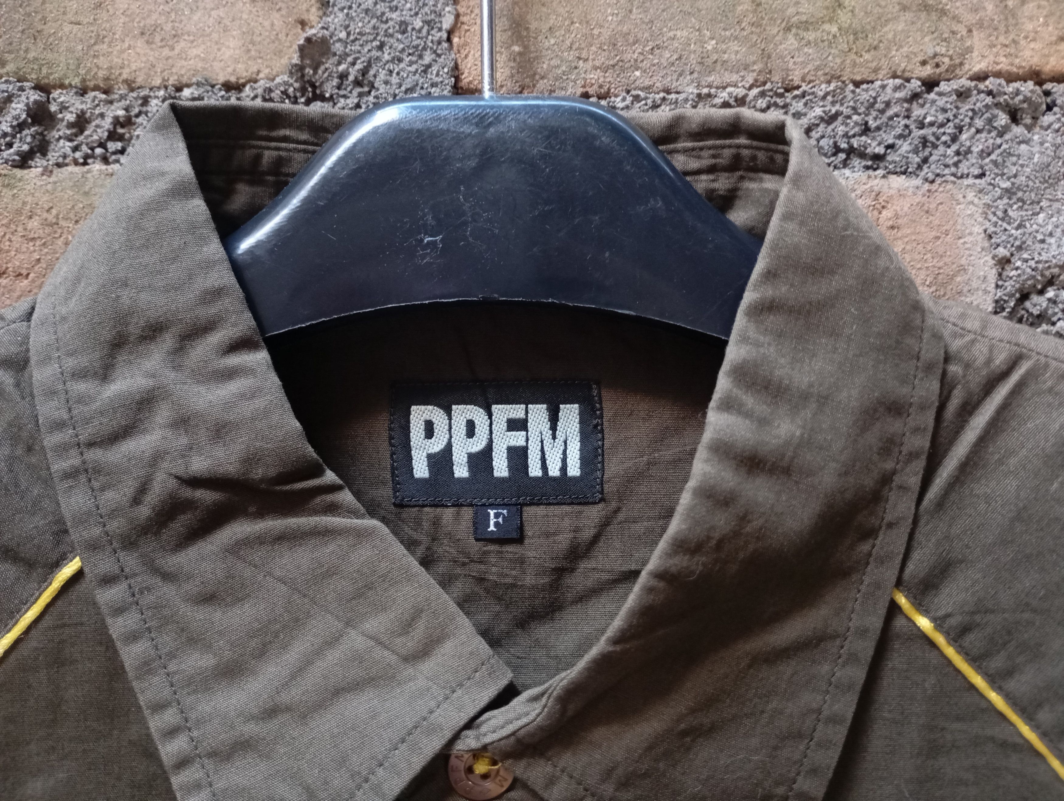 Japanese Brand PPFM Shorts Sleeve Shirts Size US L / EU 52-54 / 3 - 2 Thumbnail