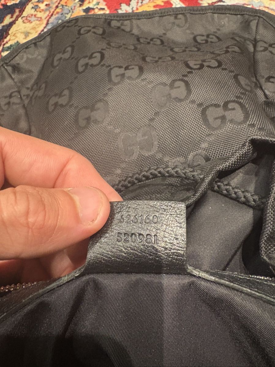 Gucci Gucci Black Nylon Backpack Size ONE SIZE - 8 Thumbnail