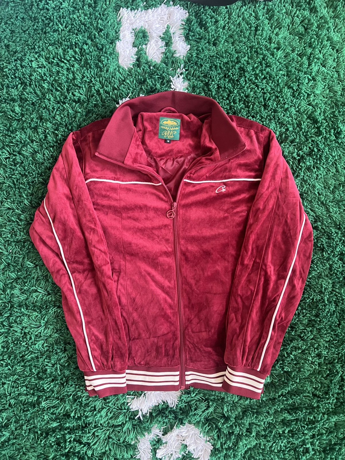 Corteiz Corteiz VVS Uptown Track Jacket Red Size US M / EU 48-50 / 2 - 1 Thumbnail