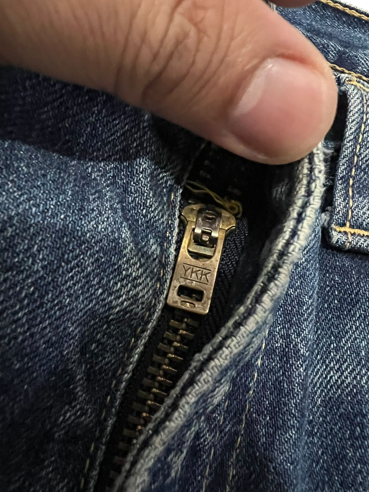Blue Blue Japan Blue Blue Japan Distress Selvedge Jean Size US 32 / EU 48 - 12 Thumbnail