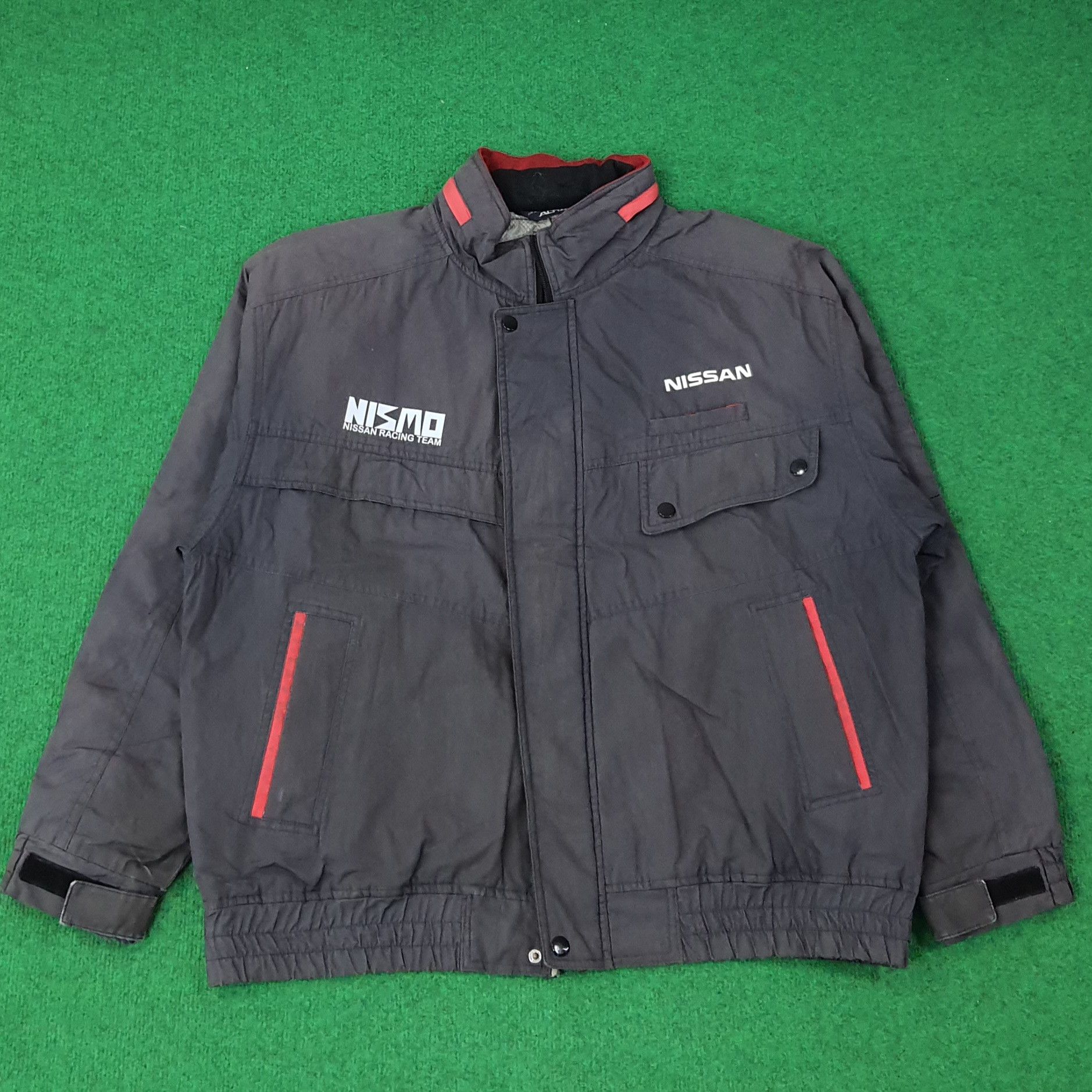 Japanese Brand Vintage Nissan Racing Custom Nismo Logo Jacket C264N16 Size US XL / EU 56 / 4 - 3 Thumbnail