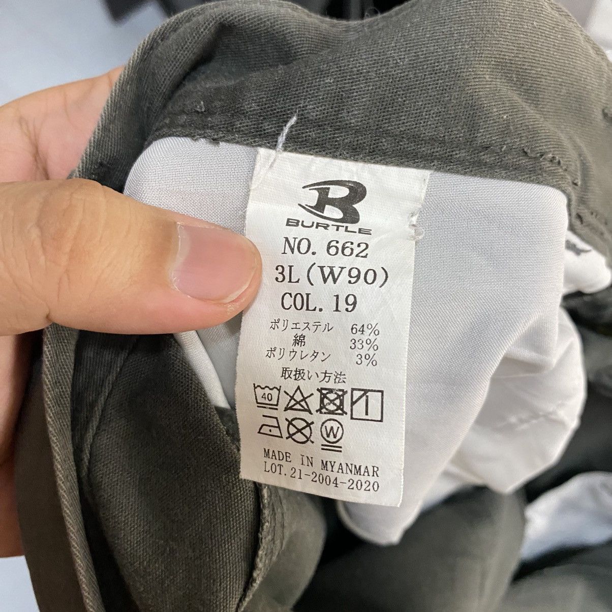 Other DL Burtle Gray Cargo Multipocket Pants #C1297 Size US 35 - 22 Thumbnail
