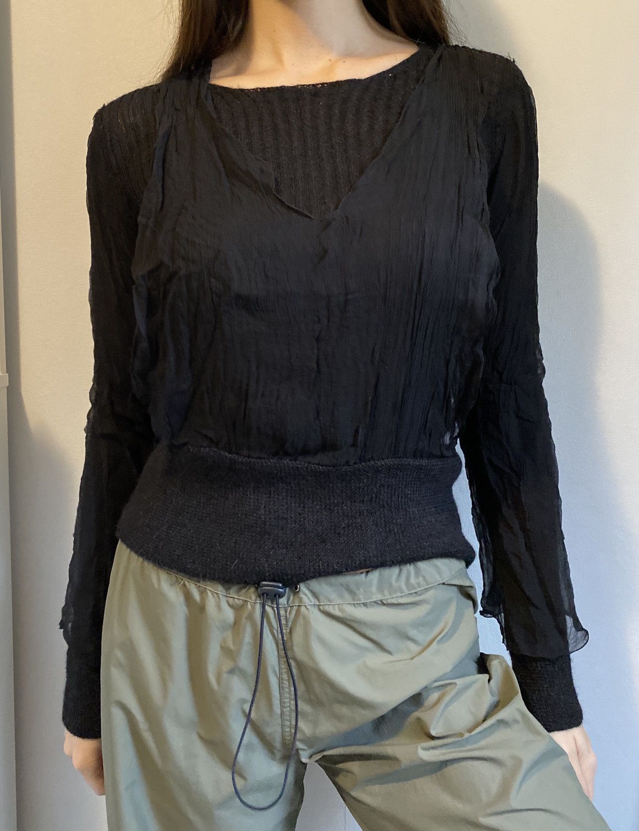 Jean Paul Gaultier Rare Jean Paul Gaultier Maille Fuzzi Jumper Size M / US 6-8 / IT 42-44 - 4 Thumbnail