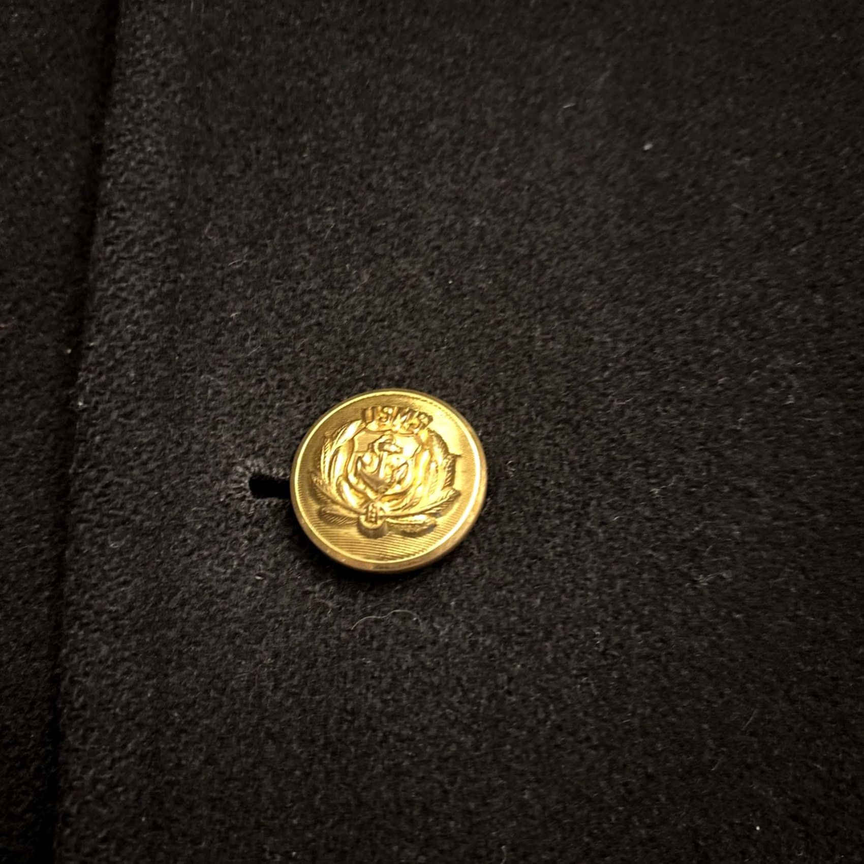 Vintage VINTAGE Sterlingwear Of Boston 100% Wool Peacoat Mens 40R Midshipmen Reefer Military Navy Black Wool Coat Mens Size US XXS / EU 40 - 5 Thumbnail