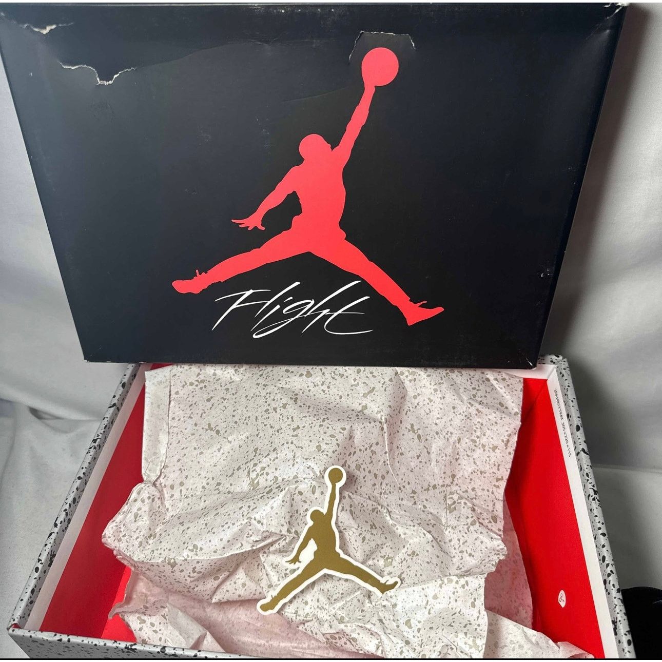 Jordan Brand × Nike Size 6.5 Nike Air Jordan 4 Retro GS Red Thunder Men's Shoes Size US 6.5 / EU 39-40 - 10 Thumbnail