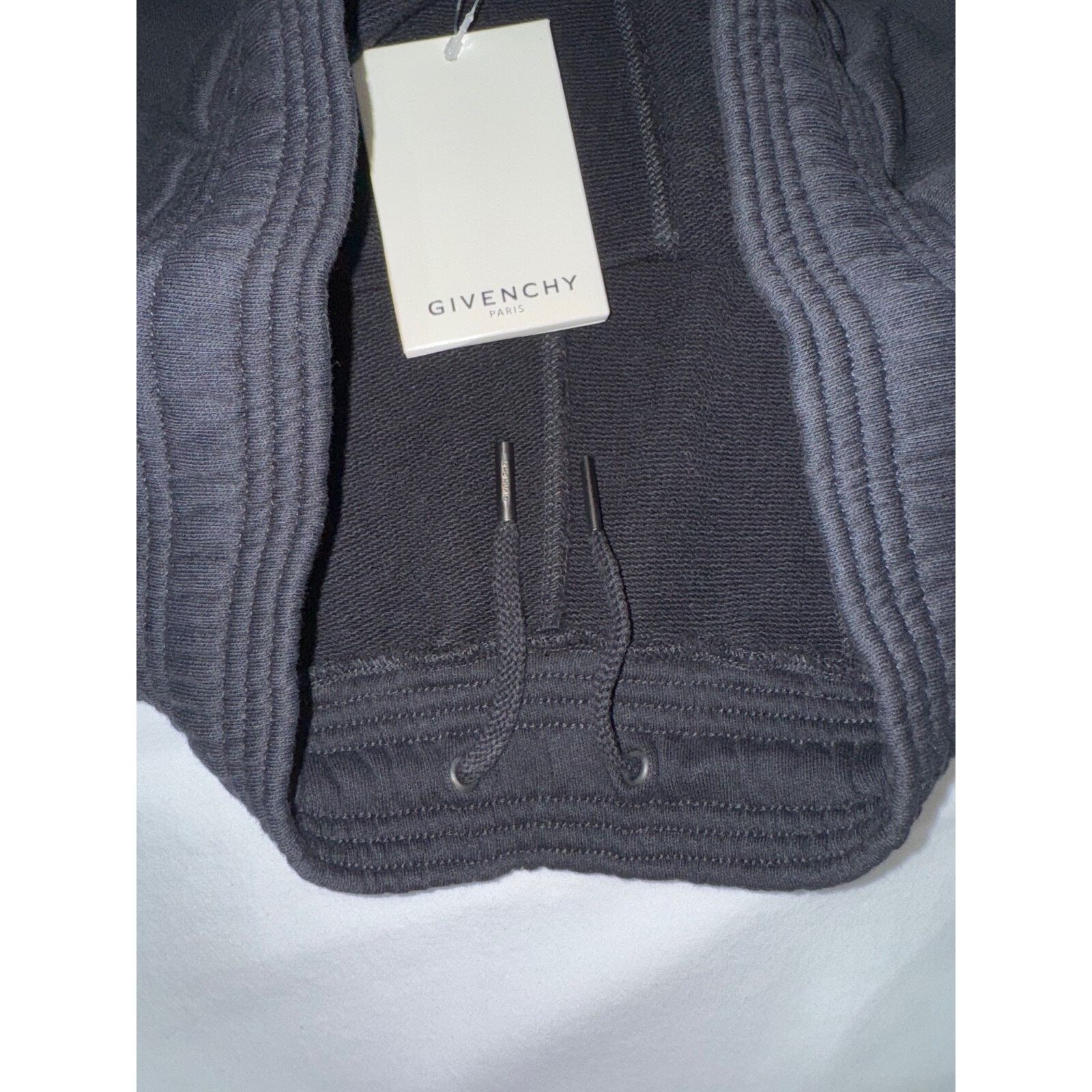 Givenchy Givenchy Paris Black White Stripe Side Logo Cotton Sweat Size US 32 / EU 48 - 7 Thumbnail
