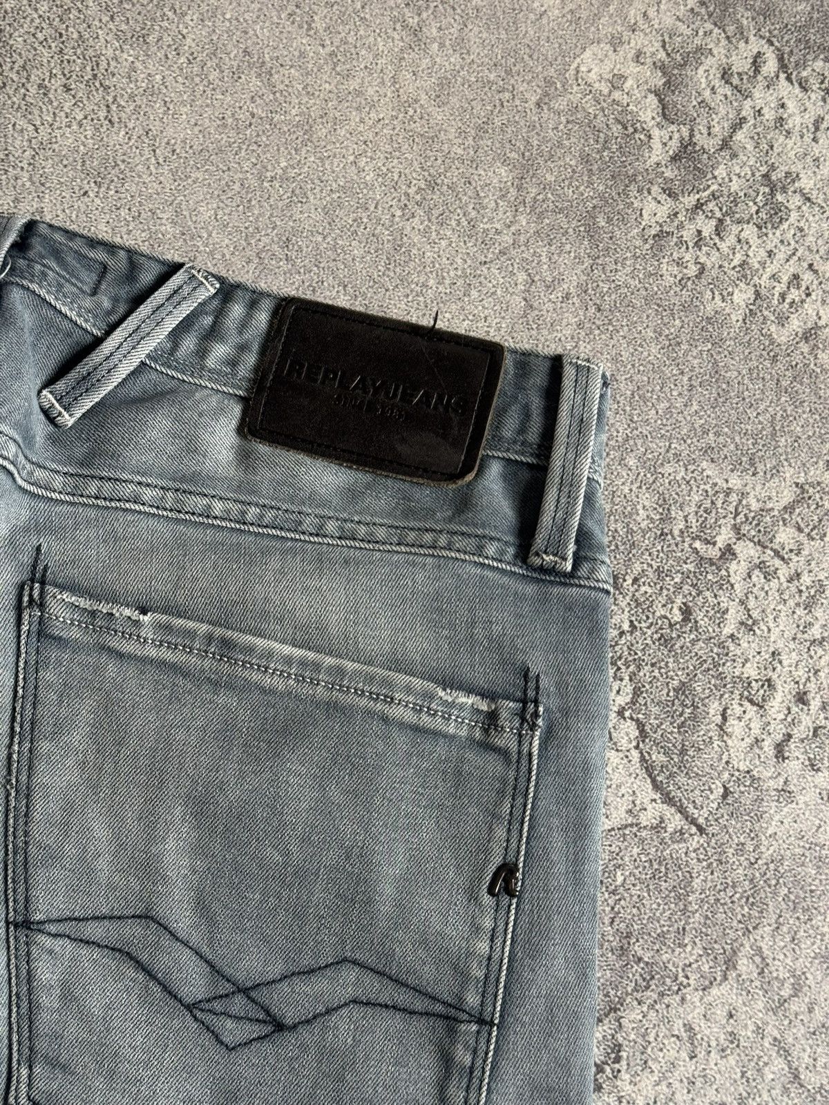Replay Replay 31/30 Anbass denim pants jeans trousers 👖 Y2K casual Size US 31 - 6 Thumbnail