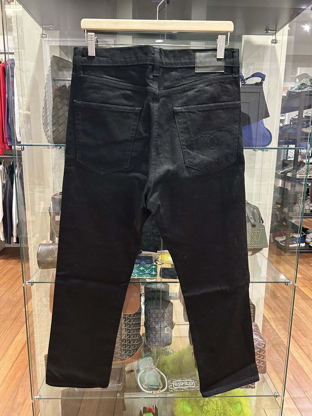 R13 R13 Black Denim Jeans Size US 32 / EU 48 - 2 Thumbnail