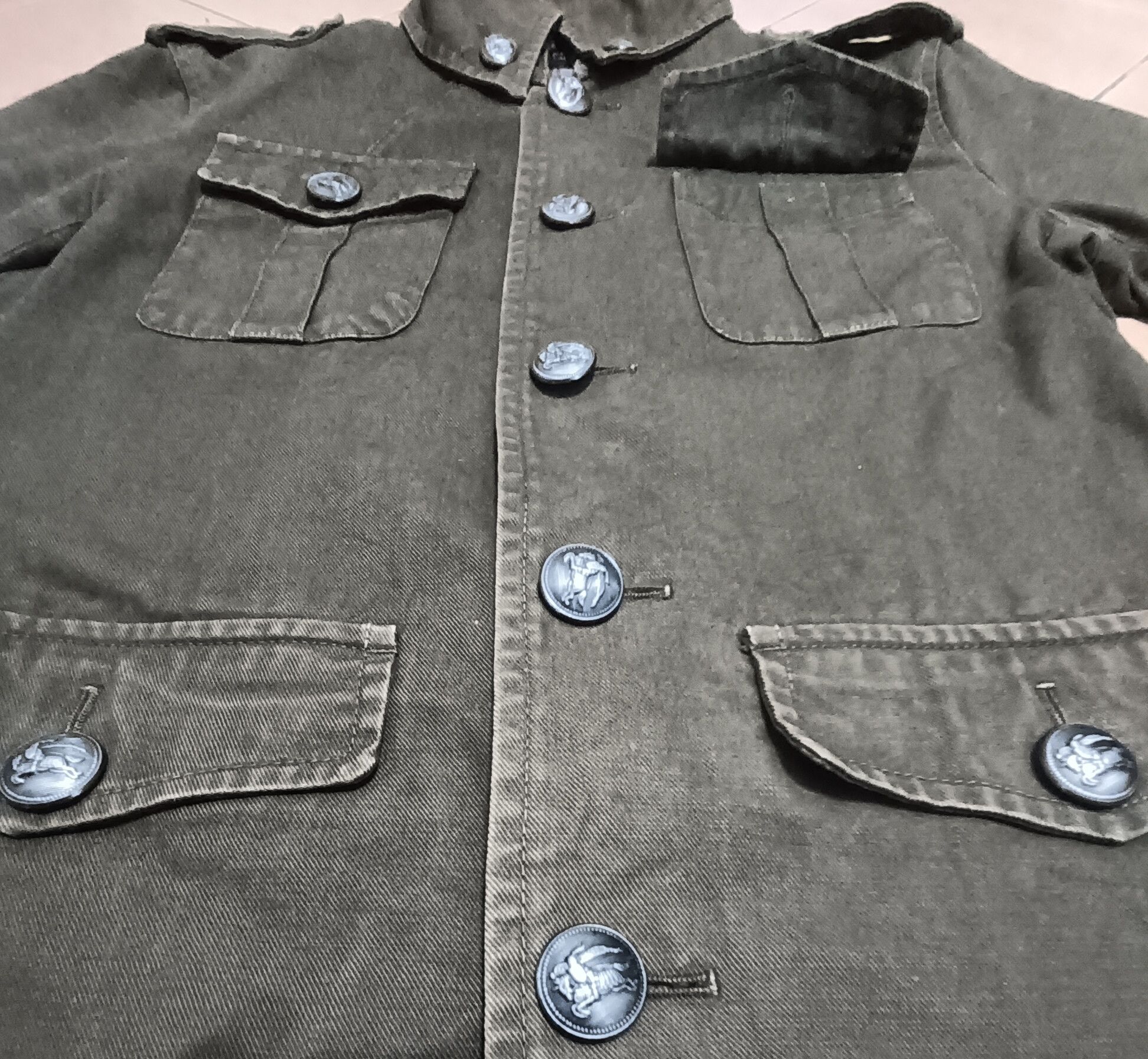 Burberry BURBERRY BLACK LABEL MILITARY INSPIRED JACKET 🦊 Size US M / EU 48-50 / 2 - 2 Thumbnail