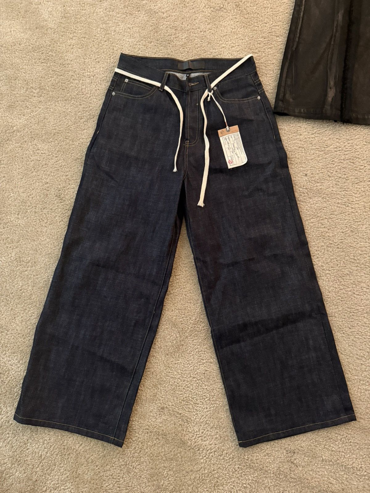 JAPANESE LOOSE FIT 【NO/FAITH STUDIOS】 NO/FAITH STUDIOS SS25 RAW DENIM JAPANESE ULTRA LOOSE FIT