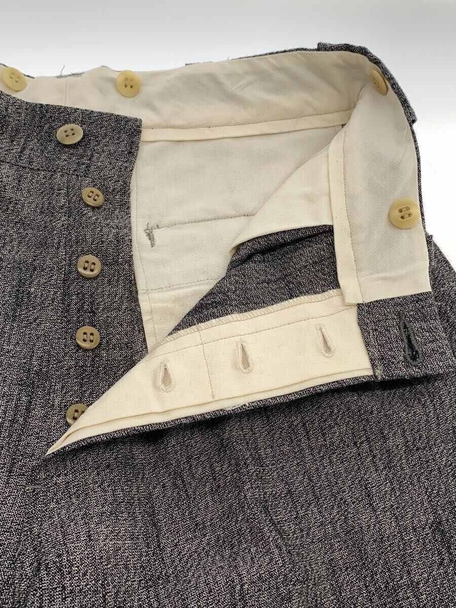 Taiga Takahashi Cotton Work Trousers Melange Gray Size US 32 / EU 48 - 3 Thumbnail