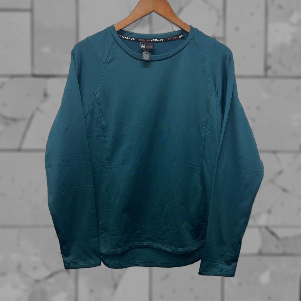 Spyder Spyder Blue Long Sleeve T-Shirt Mens XL Athletic Activewear Size US XL / EU 56 / 4 - 1 Thumbnail