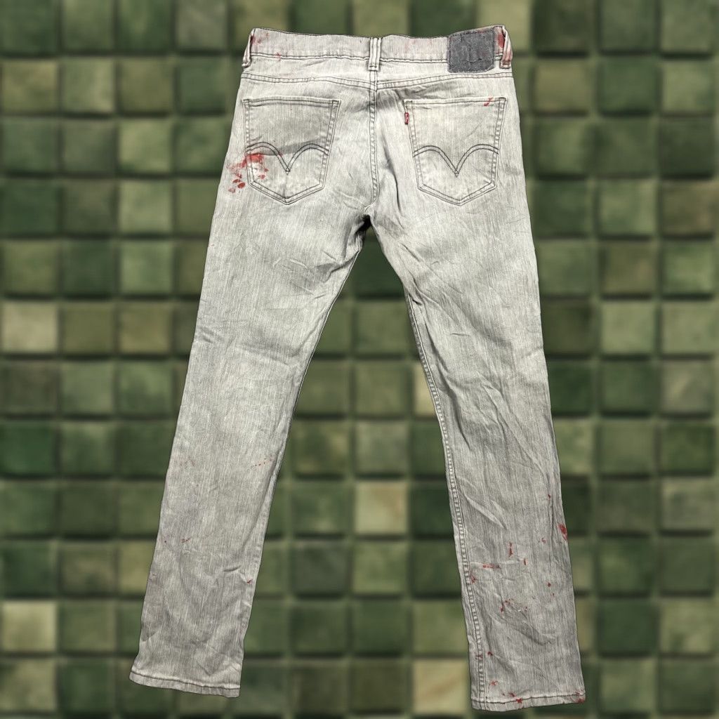 Levi's Levi's 511 Jeans Regular Light Gray 34x32 Denim 5-Pocket Straight Mens Pants Midwest USA Vintage: No Size US 34 / EU 50 - 1 Thumbnail