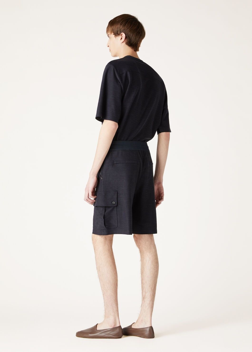 Loro Piana o1w1db10725 FAO4470 Quarna T-Shirt in Black Size US M / EU 48-50 / 2 - 5 Thumbnail
