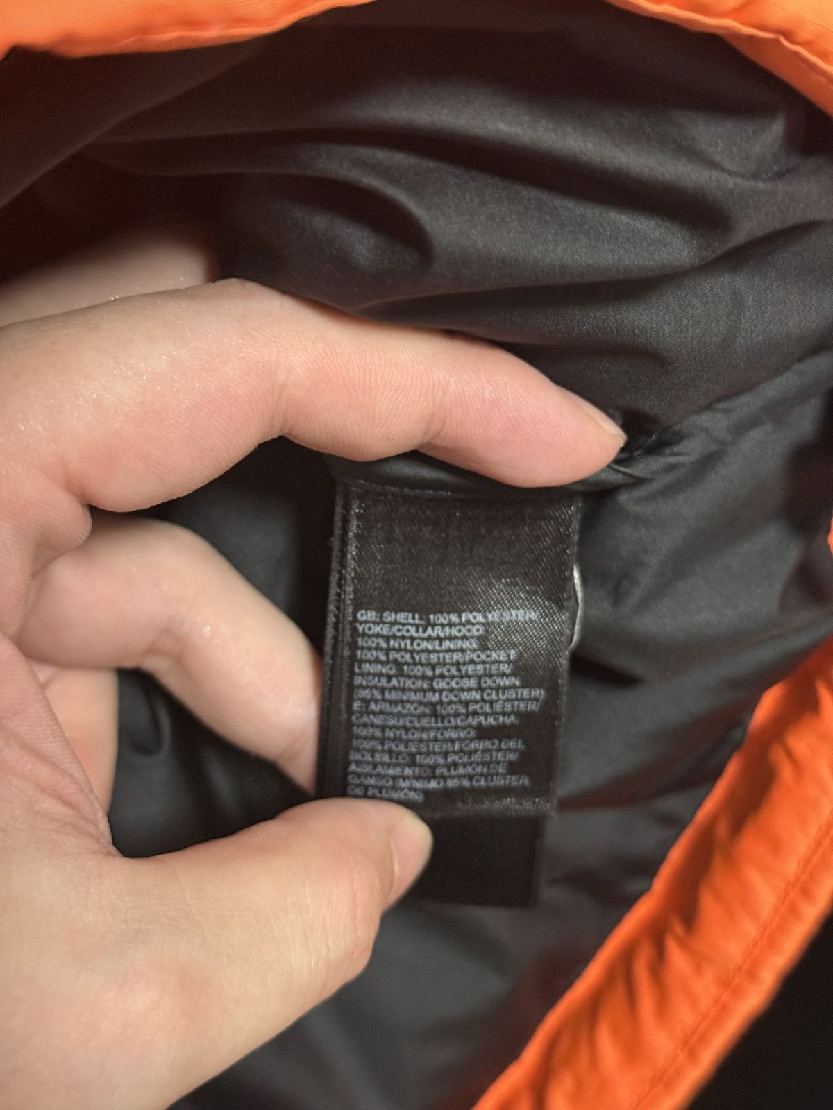 Supreme × The North Face Supreme tnf the north face leaves orange nuptse Jacket Size US M / EU 48-50 / 2 - 6 Thumbnail