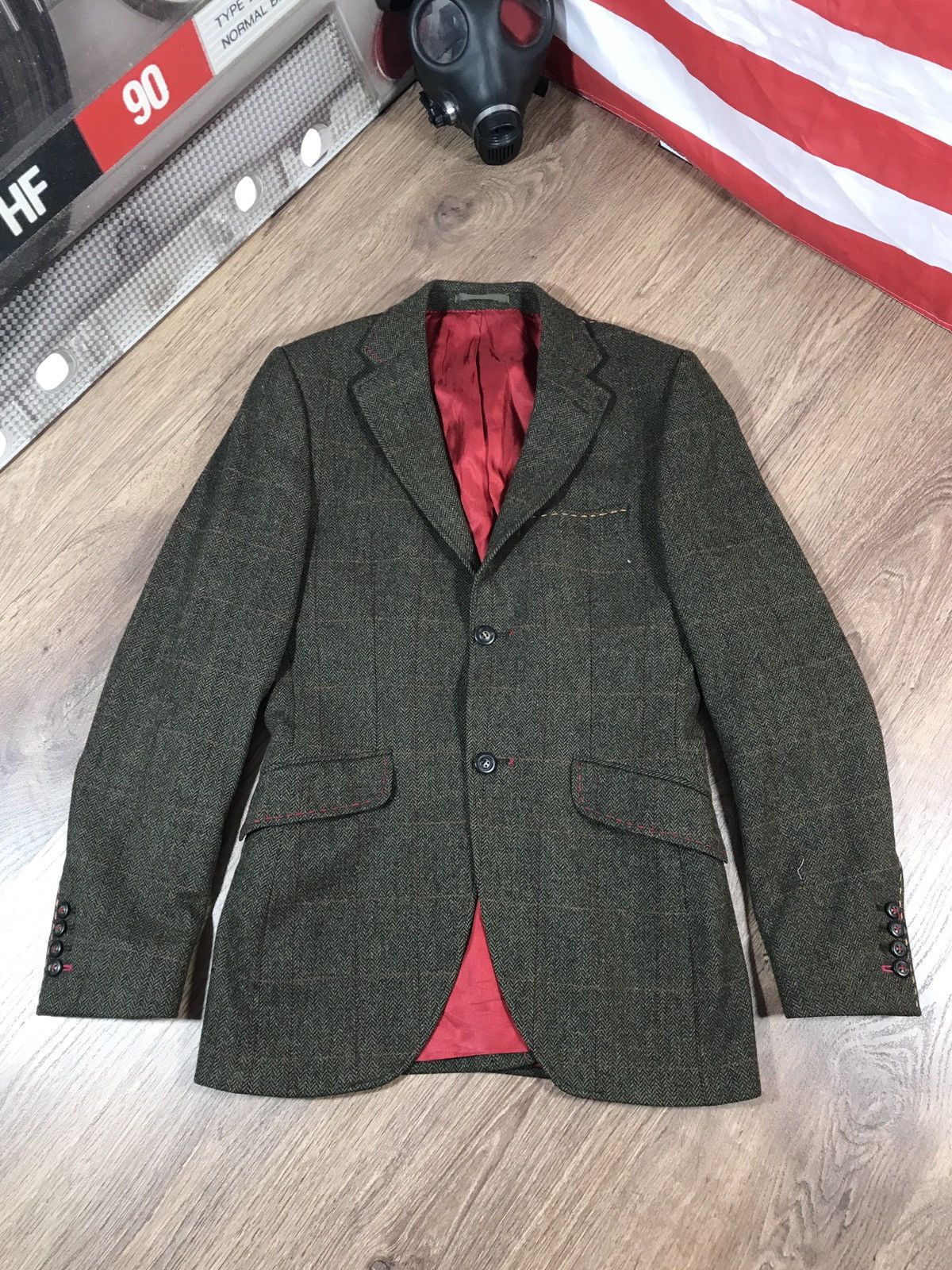 Thomas Pink × Vintage Vintage Thomas Pink Wool Jacket Men’s UK 34 EUR 44 Size 34R - 1 Thumbnail