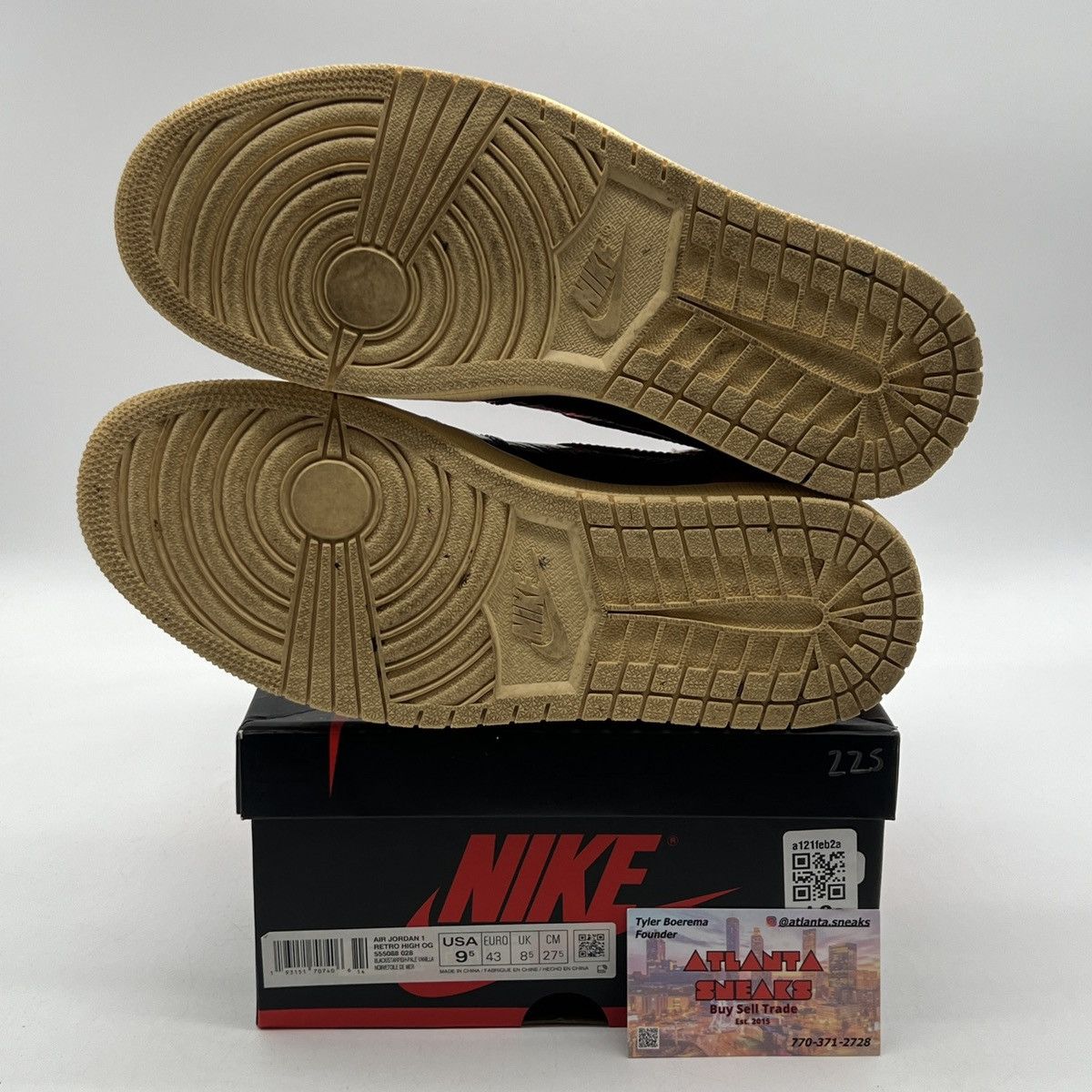 Nike Air Jordan 1 high shattered backboard 3.0 Size US 9.5 / EU 42-43 - 8 Thumbnail