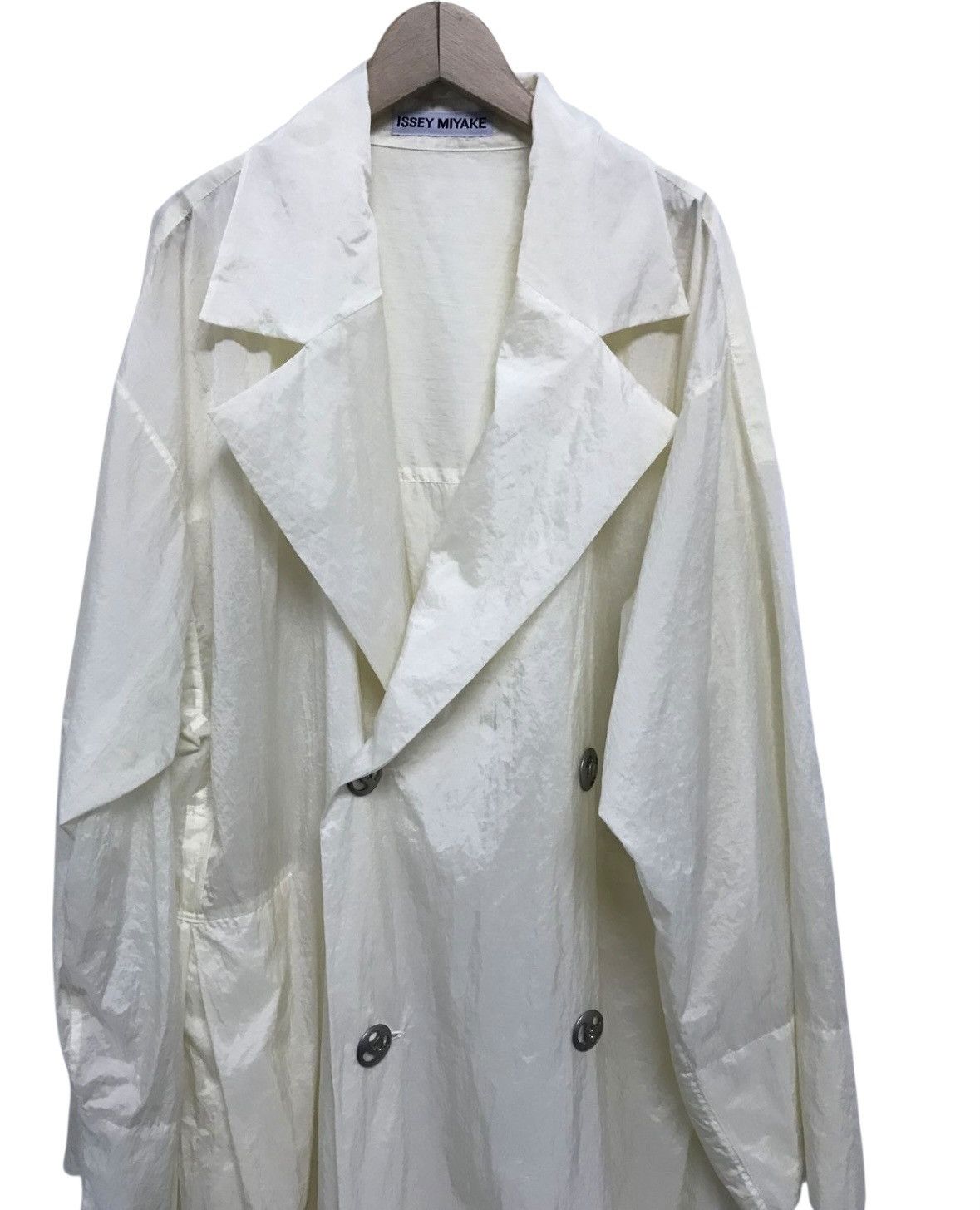 Issey Miyake Issey Miyake Japan Fashion Designer Double Breasted Jacket Size US M / EU 48-50 / 2 - 4 Thumbnail