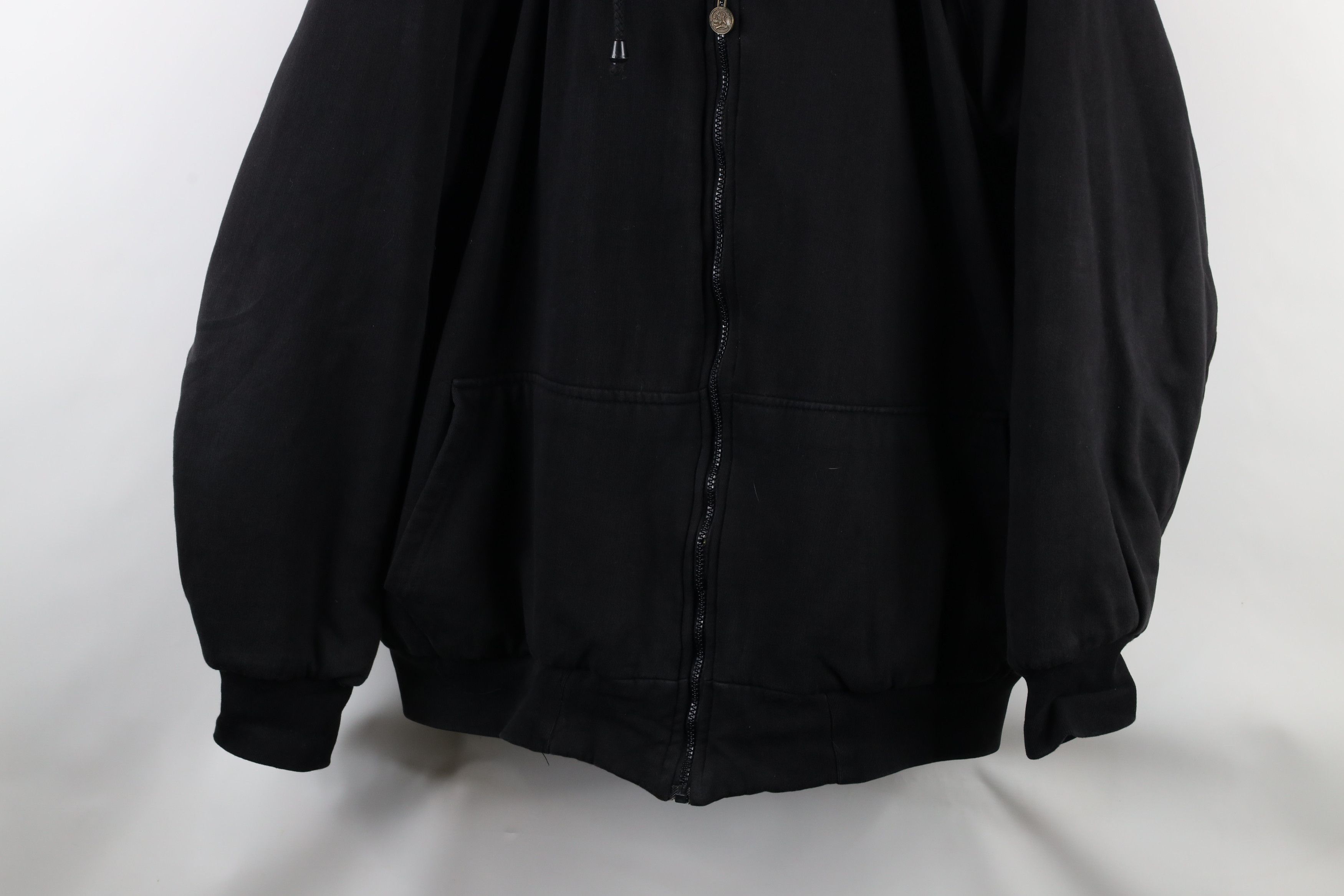 Vintage Vintage 90s Streetwear Quilted Hoodie Sweatshirt Jacket Size US XXL / EU 58 / 5 - 3 Thumbnail