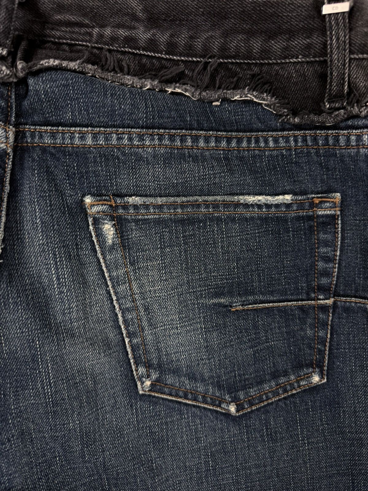 Dior × Hedi Slimane Dior Homme - AW06 Cummerbund Denim Size US 31 - 7 Thumbnail