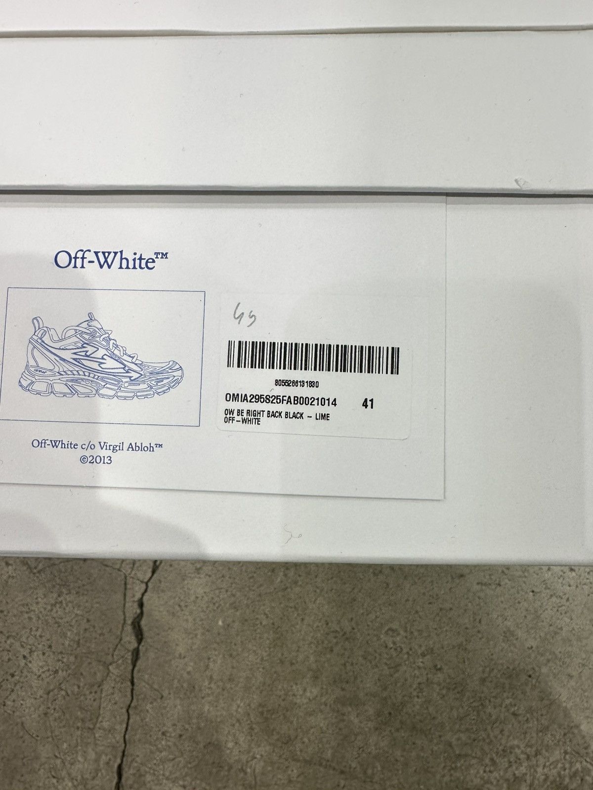 Off-White OFF-WHITE - Be Right Back Sneakers Black Lime Size US 8 / EU 41 - 7 Thumbnail