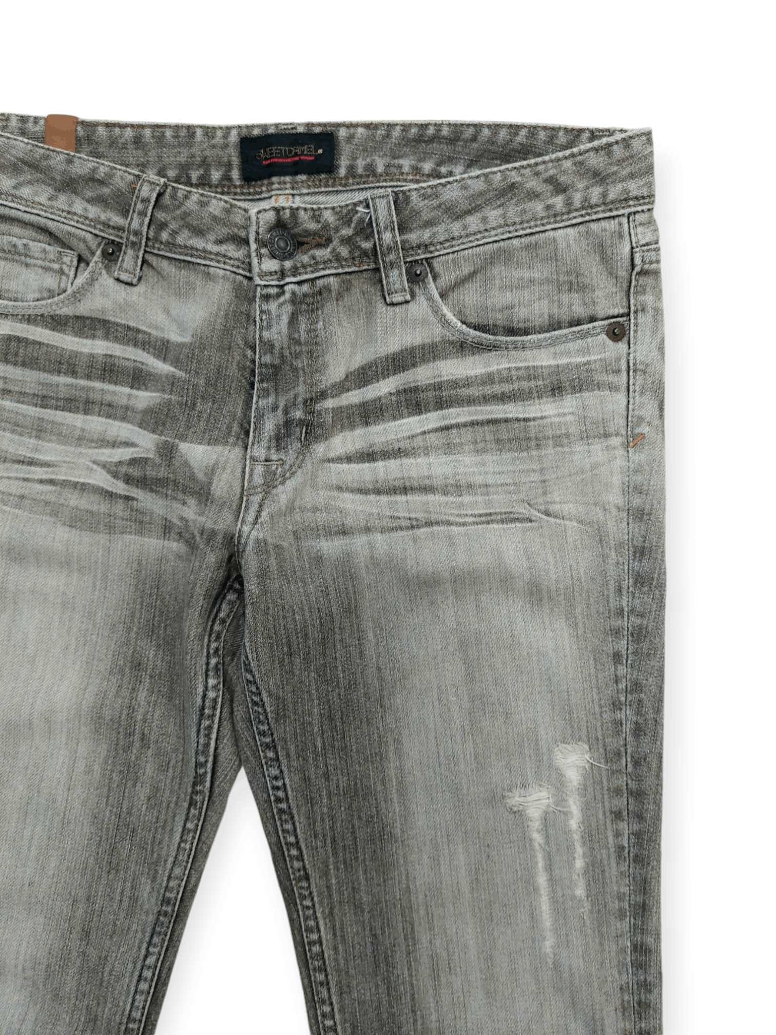 Japanese Brand Flare Sweet Camel Japan Jeans Size 28" / US 6 / IT 42 - 8 Thumbnail