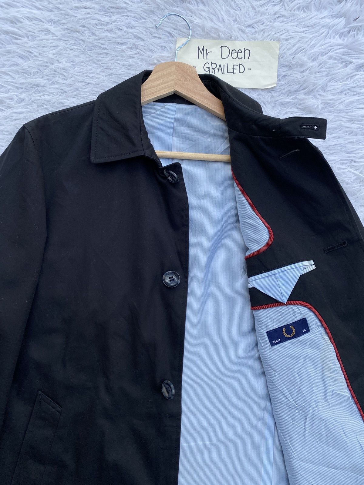 Fred Perry Rare Vintage Fred Perry Coat Size 34R - 7 Thumbnail