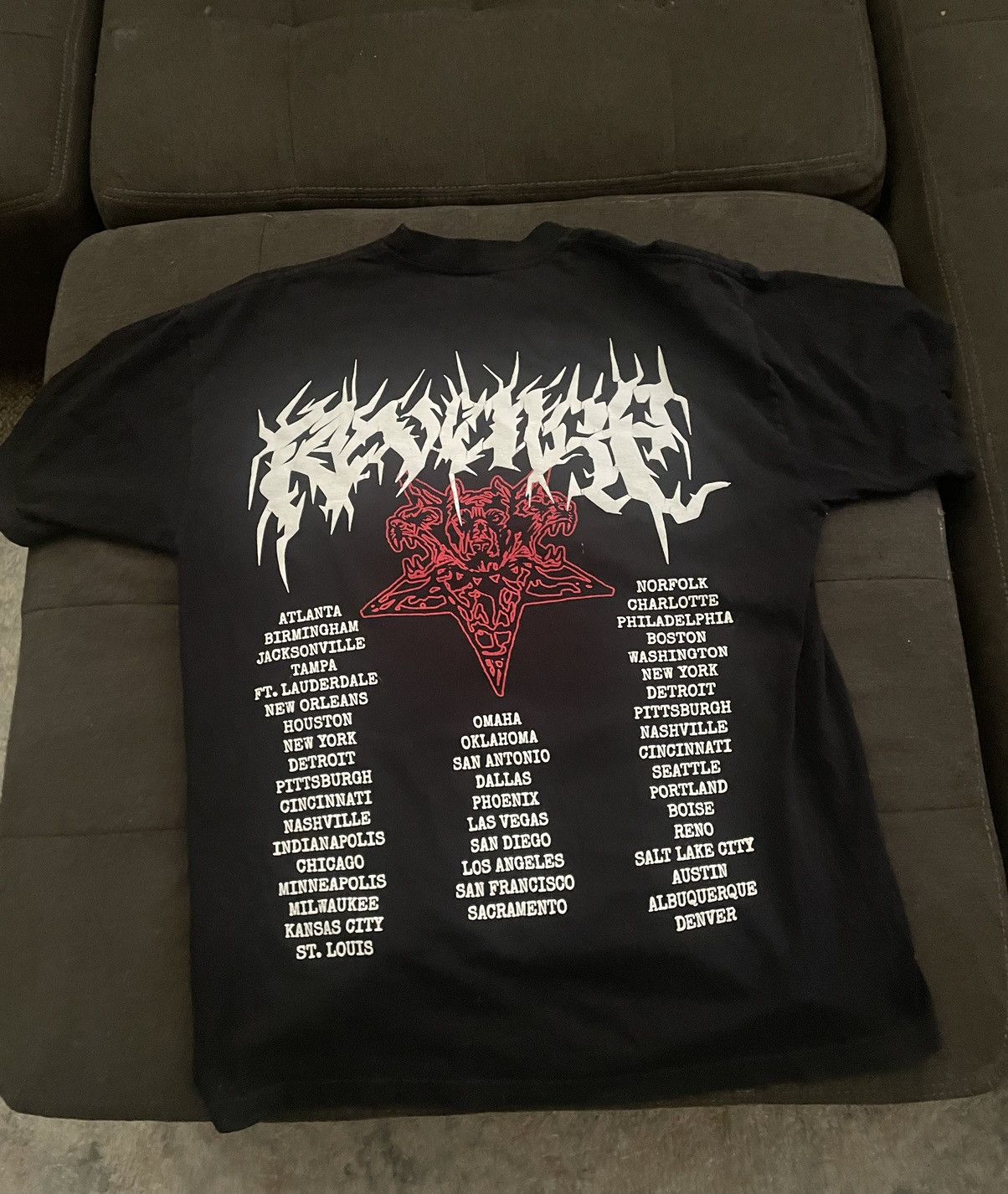 City Morgue × Fuck The Population × Revenge Revenge City Morgue Shirt L Size US L / EU 52-54 / 3 - 2 Thumbnail