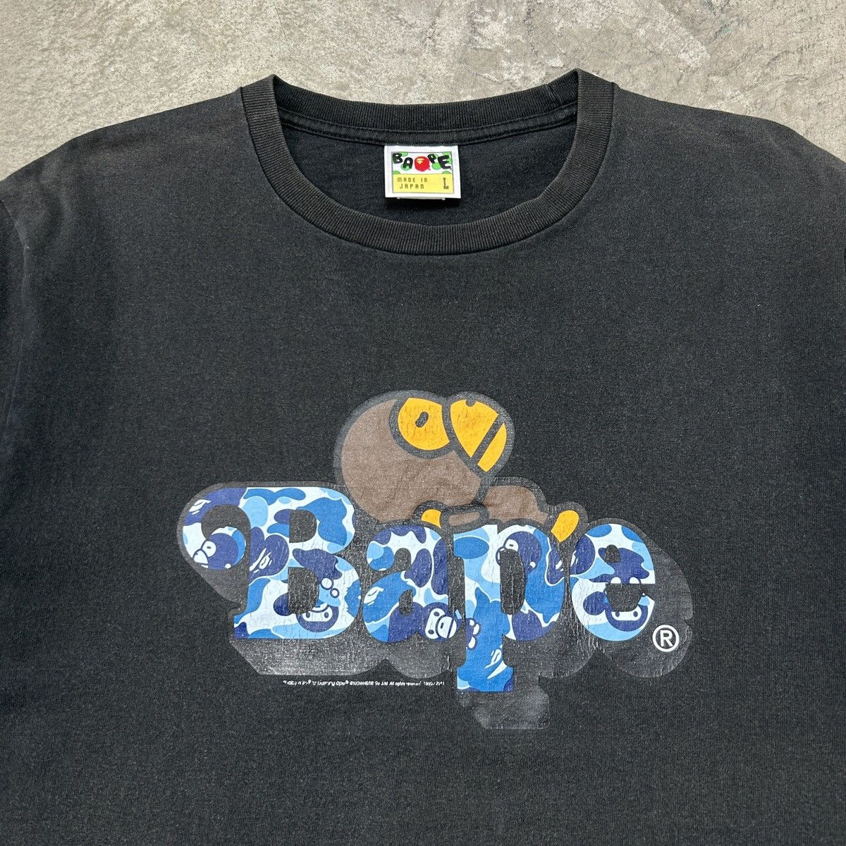 Bape × Vintage BAPE Blue Clamo Size US L / EU 52-54 / 3 - 3 Thumbnail