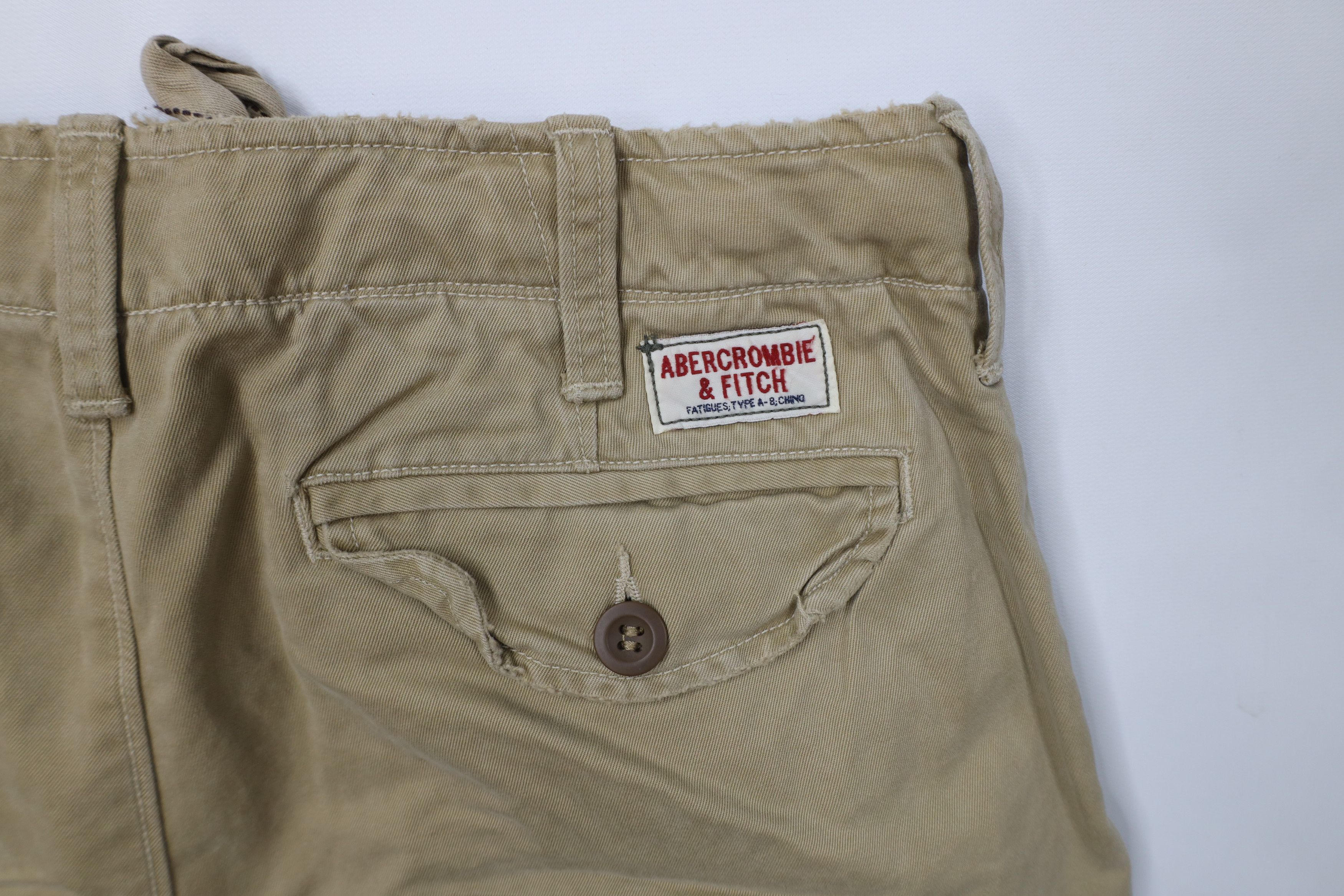 Abercrombie & Fitch Vintage 90s Y2K Abercrombie & Fitch Heavyweight Shorts Size US 32 / EU 48 - 16 Thumbnail