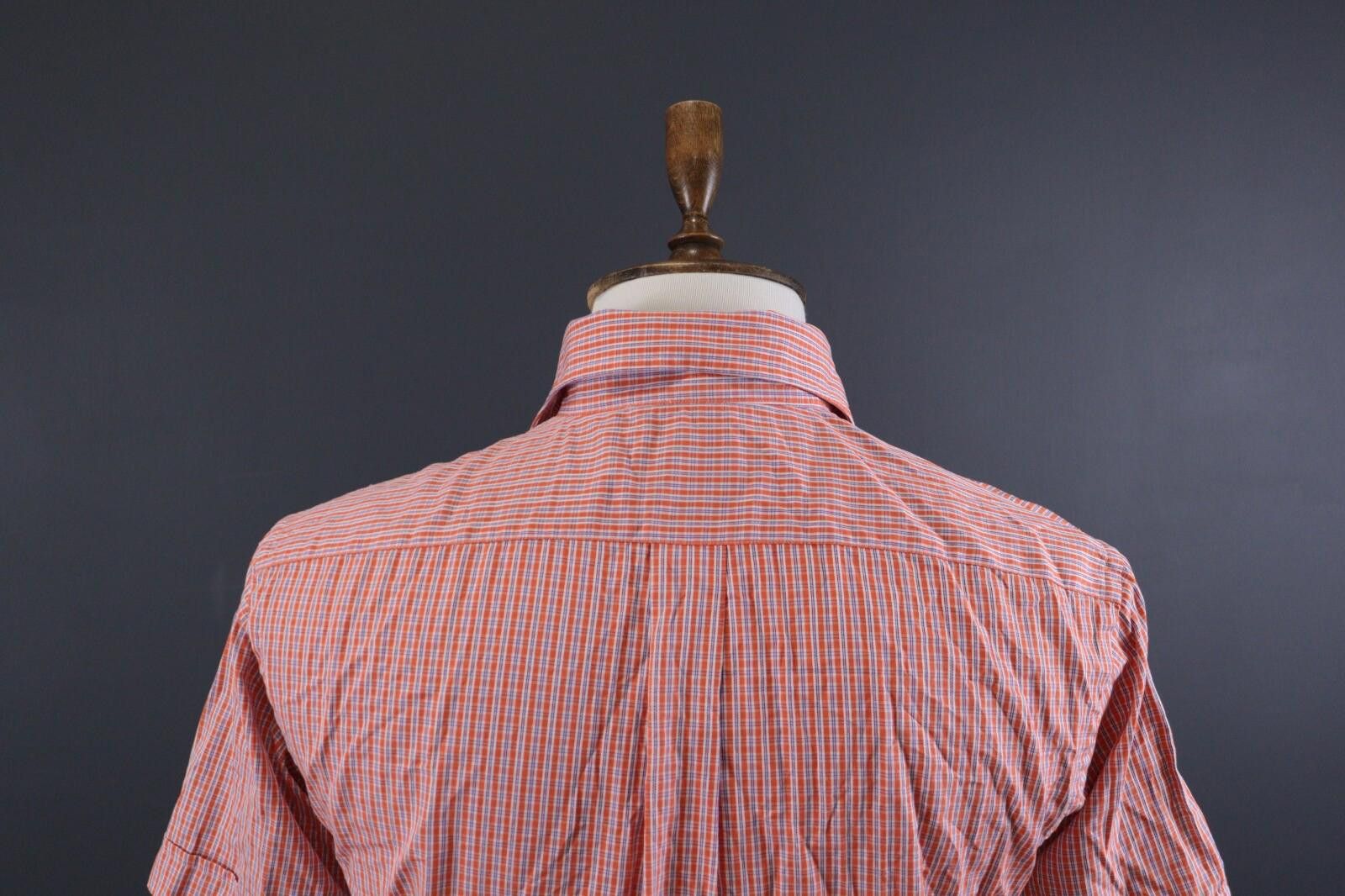 Designer Hackett London Red Oxford Classic Shirt Size M Size US M / EU 48-50 / 2 - 8 Thumbnail
