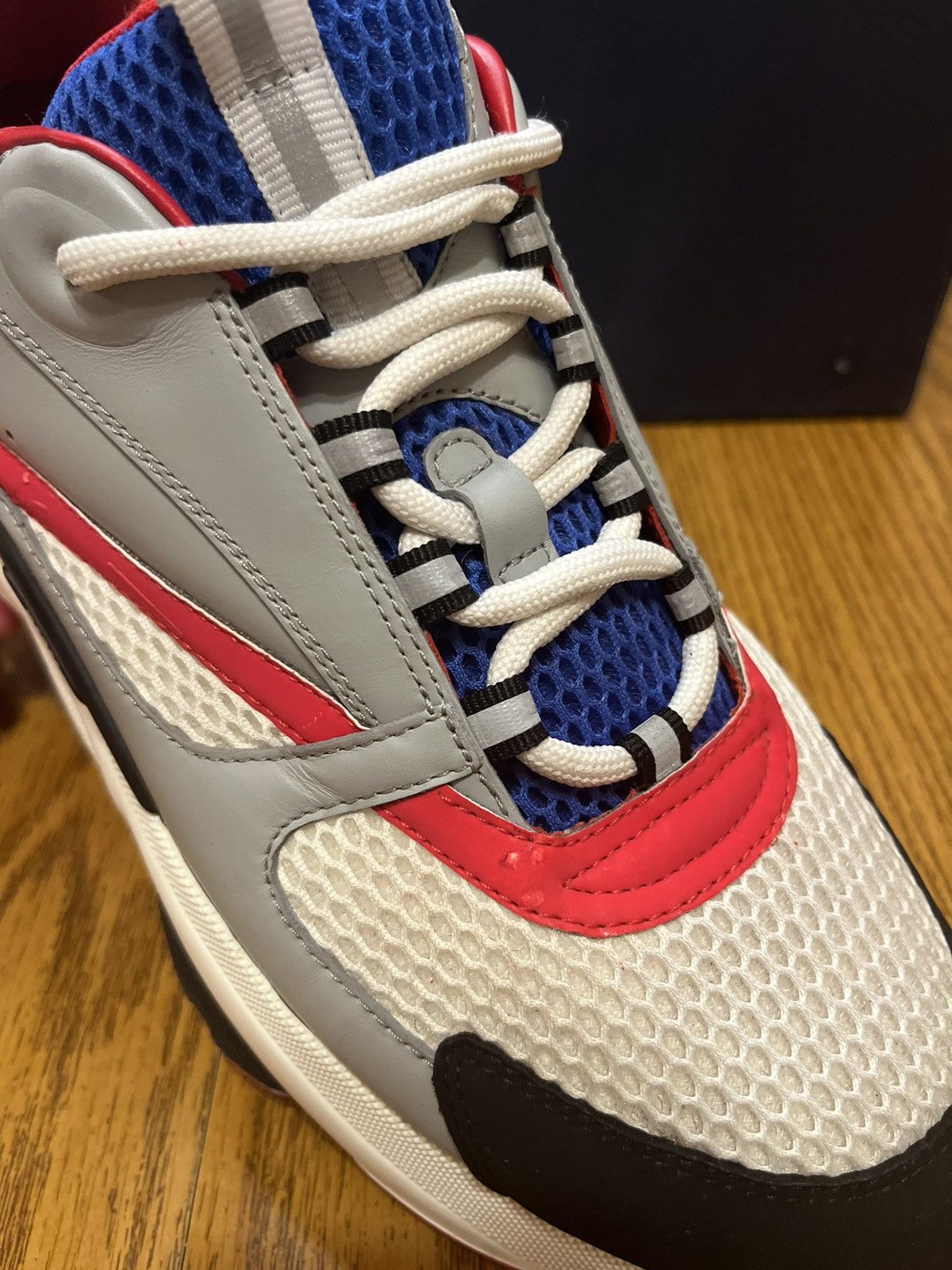 Dior Dior B22 Sneaker Red/Blue Size US 10 / EU 43 - 11 Thumbnail