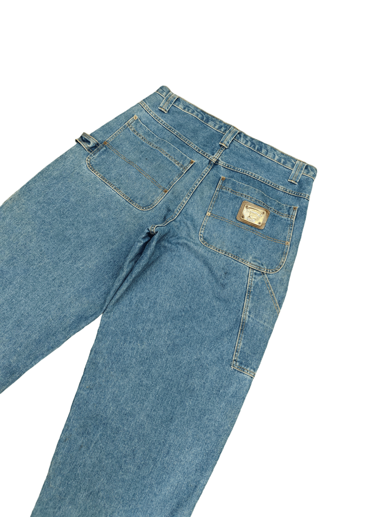 Karl Kani Jnco Style Baggy Jeans Karl Kani Carpenter Denim Wide Leg Size US 38 / EU 54 - 4 Thumbnail