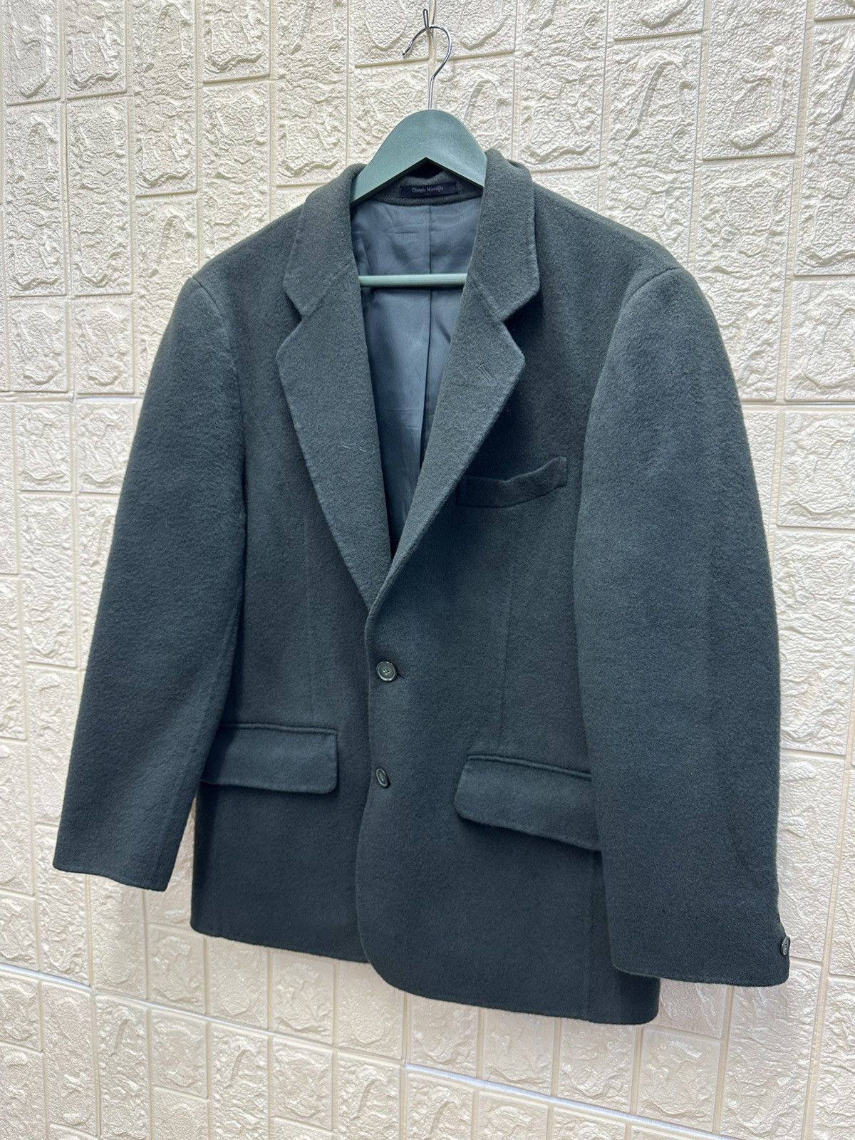 Designer Giorgio Maurijio Italy Wool Blazer Jacket MJ97 Size 36S - 2 Thumbnail