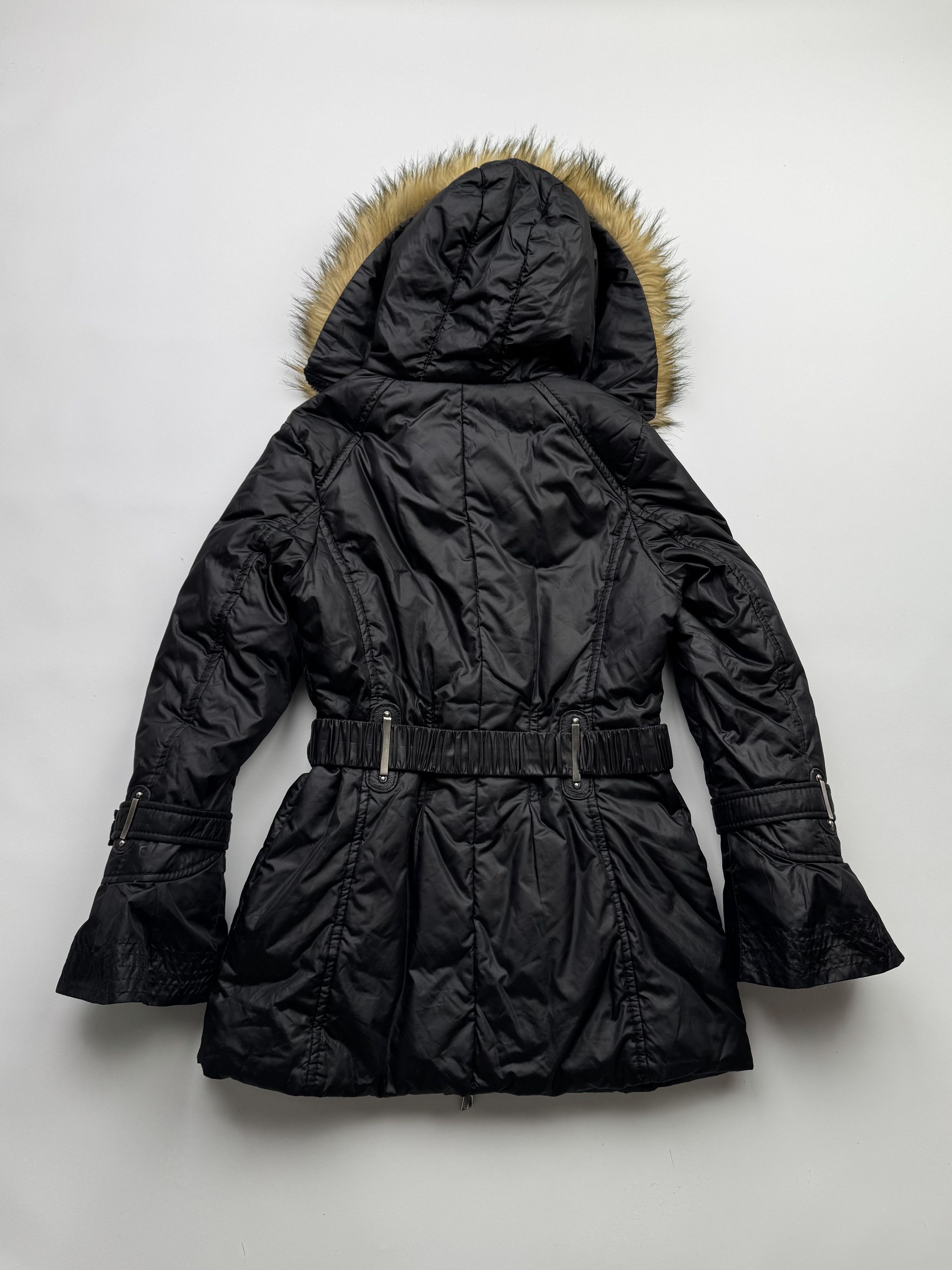 Japanese Brand Vintage Down Puffer Jacket With Faux Fur Hood B206(V152)E2 Size S / US 4 / IT 40 - 6 Thumbnail