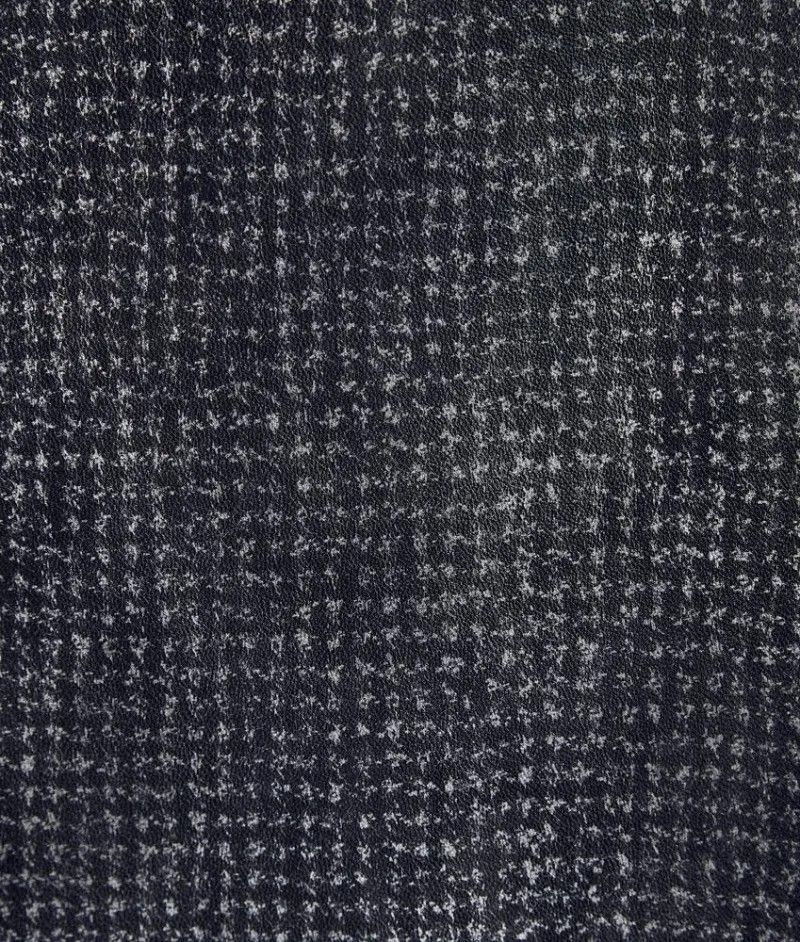 Bottega Veneta o1loc1c0125 737984 Printed Leather Houndstooth Pant Black Size US 34 / EU 50 - 6 Thumbnail