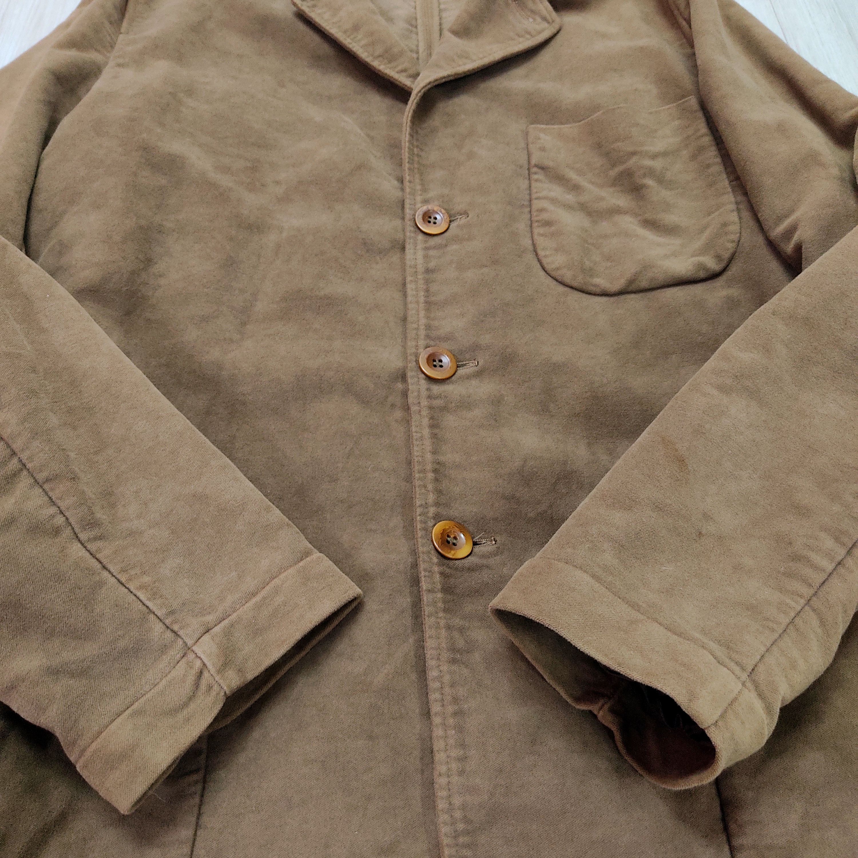 C.P. Company C.P. Company SS03 Archive Moleskin Cotton Blazer Jacket Size US XL / EU 56 / 4 - 6 Thumbnail