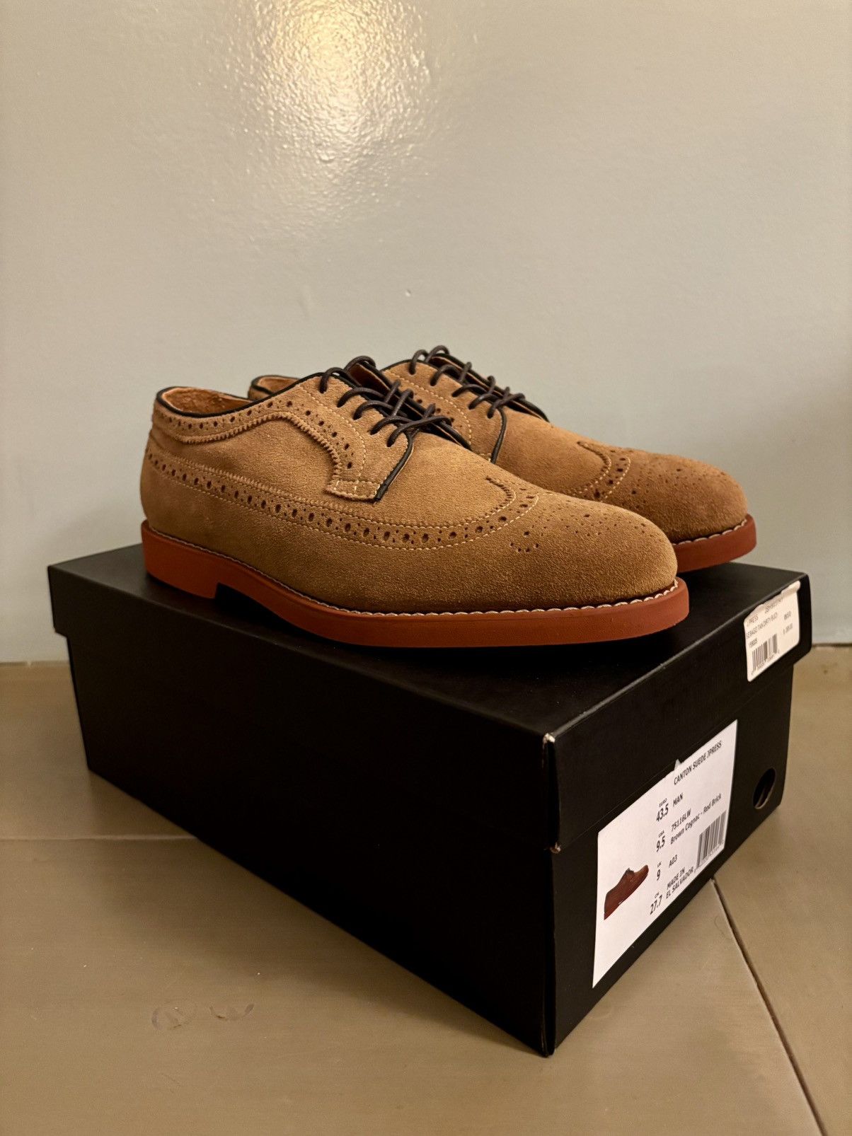 Sebago Sebago x J Press suede brogue Size US 9.5 / EU 42-43 - 1 Thumbnail