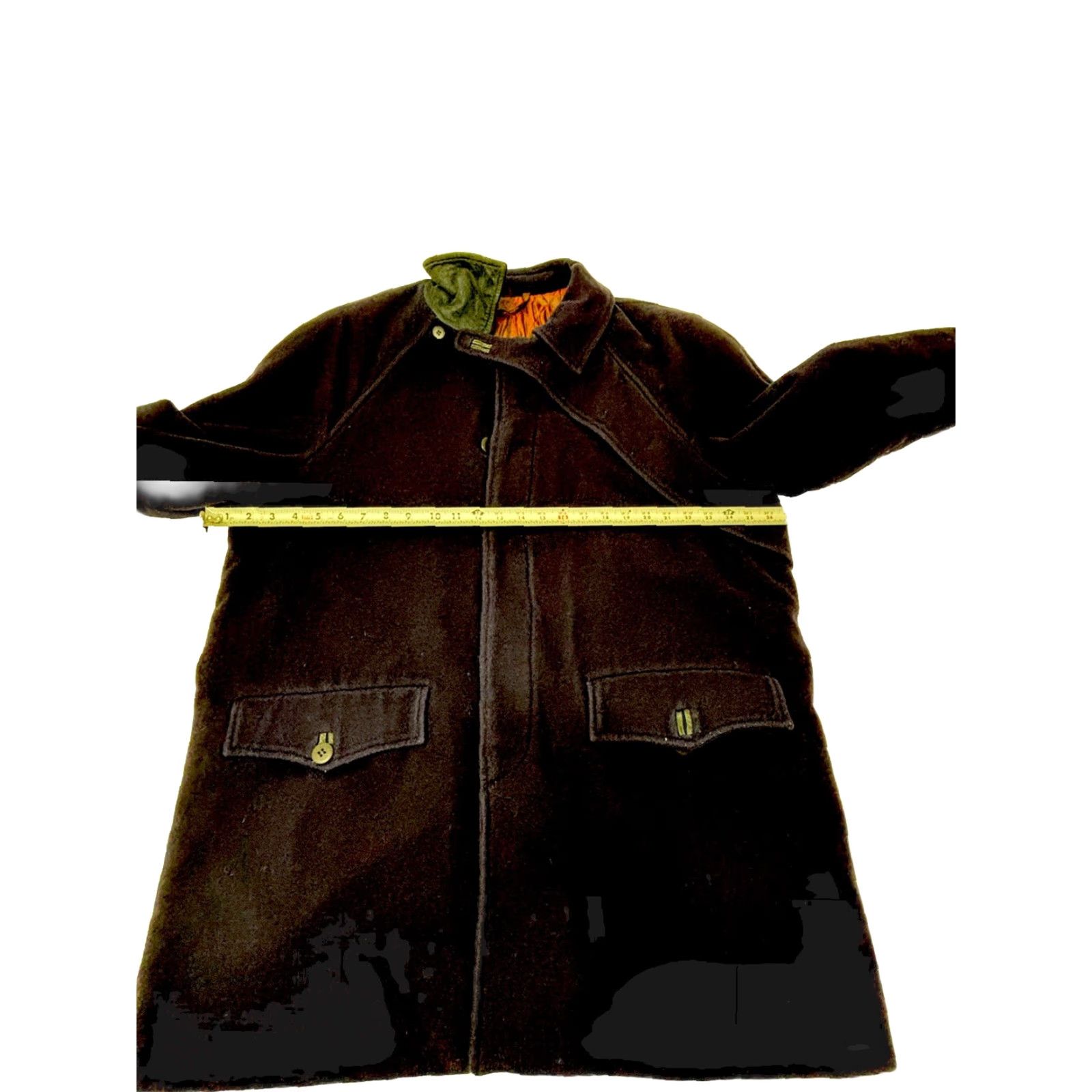 Bruno Magli VINTAGE Bruno Magli Coat Wool Navy Blue Fleece Lined Size 50 Button Men Size US M / EU 48-50 / 2 - 4 Thumbnail