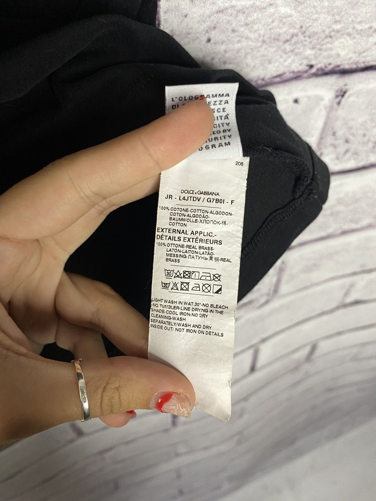 Dolce & Gabbana Womens Vintage Luxury Dolce&Gabbana crop tops big logo Size XS / US 0-2 / IT 36-38 - 9 Thumbnail