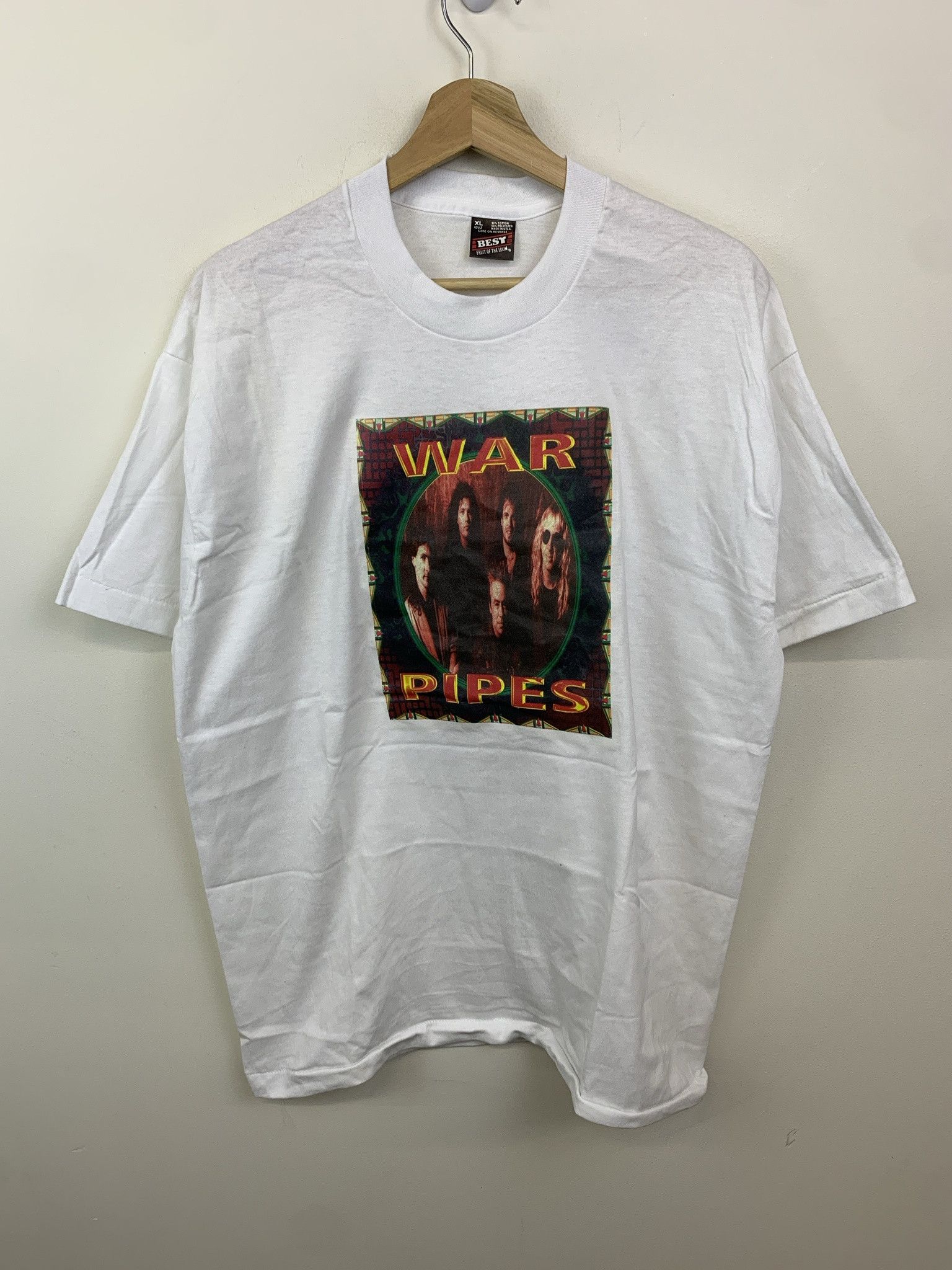 Other Vintage WarPipes Holes in the Heaves Dad Rock Single Stitch Band Tee Size XL Size US XL / EU 56 / 4 - 1 Thumbnail