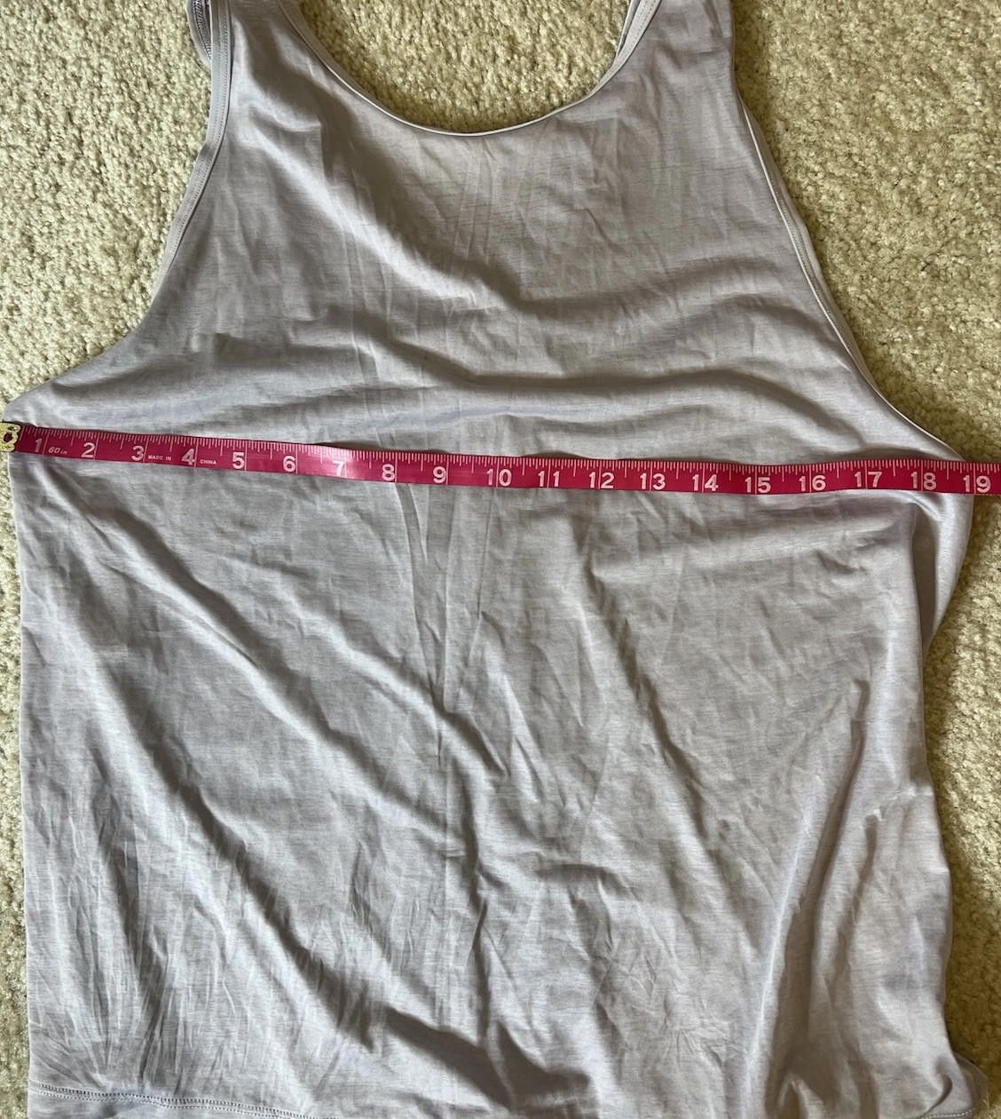 Designer Lululemon Woman's Tank Top Split Crossover Back Purple Sz10 Size L / US 10 / IT 46 - 5 Thumbnail