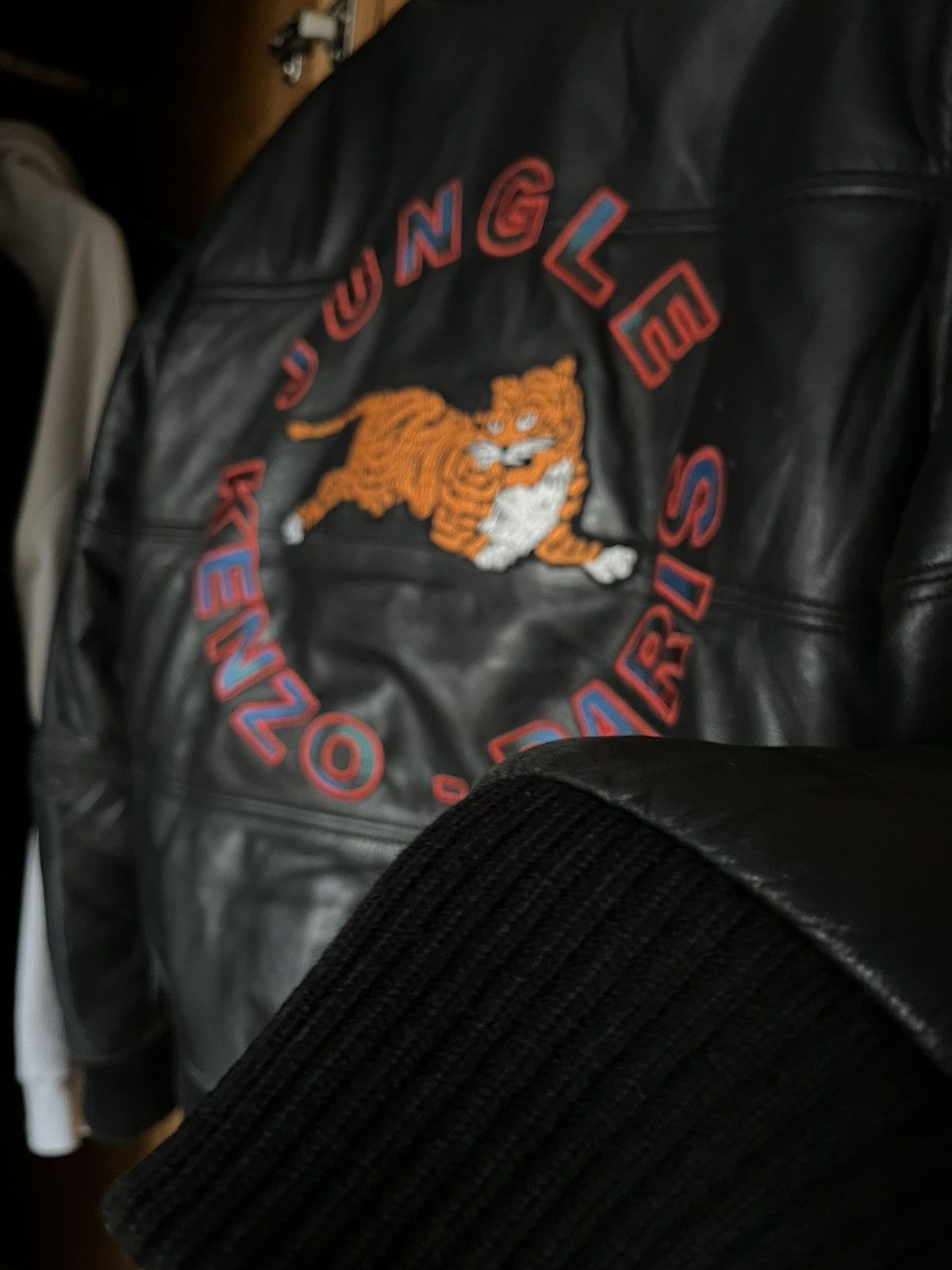 H&M × Kenzo Kenzo x H&M leather jacket M size Size US M / EU 48-50 / 2 - 4 Thumbnail