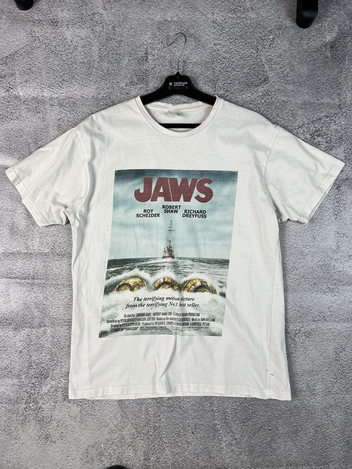 Band Tees × Vintage Vintage movie jaws merchandise T-shirt Size US M / EU 48-50 / 2 - 2 Thumbnail