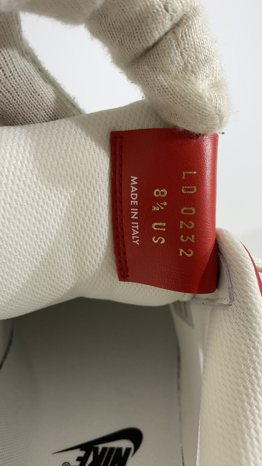 Louis Vuitton Louis Vuitton X Nike 8.5 Air Force 1 White Red Virgil Abloh Size US 8.5 / EU 41-42 - 17 Thumbnail
