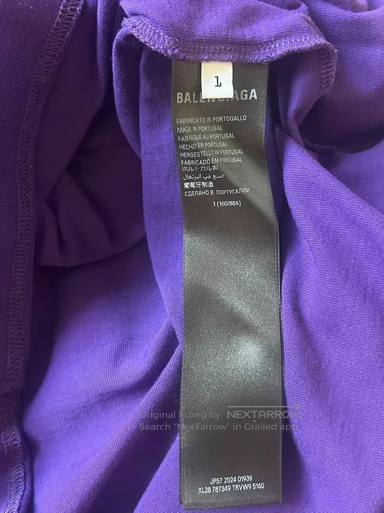 Balenciaga Balenciaga Number 1 jersey short sleeve T-shirt Size US S / EU 44-46 / 1 - 4 Thumbnail