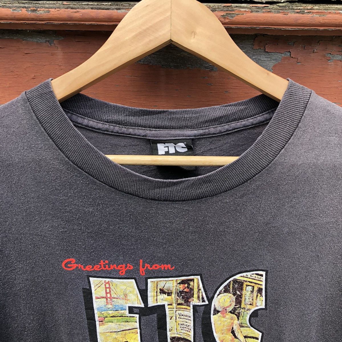 FTC 💢Sunfaded💢 Vintage FTC Skate San Francisco Tee Size US L / EU 52-54 / 3 - 7 Thumbnail